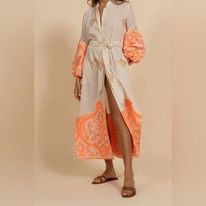 KASIA Celeste Greek dress maxi